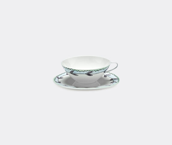 Serax 'Blossom Milk' teacup and saucer, set of two multicolor SERA23TEA792MUL