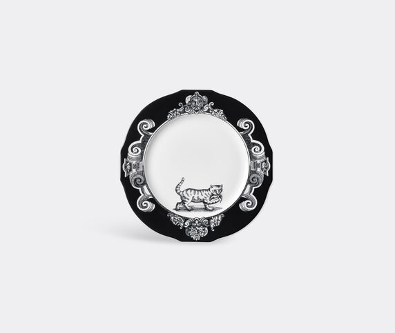 Gucci 'Cat' presentation plate, set of two Black, white GUCC18PRE243BLK