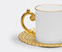 L'Objet 'Aegean' espresso cup and saucer, gold Gold LOBJ23AEG452GOL