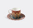Missoni 'Zig Zag Jarris' coffee cup and saucer, set of two, red Multicolour MIHO22ZIG507MUL