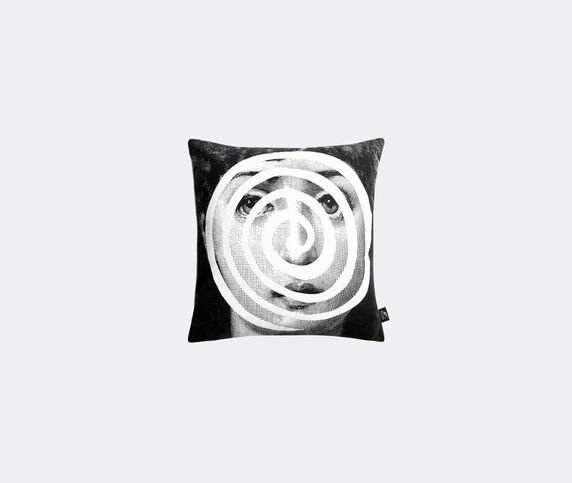 Fornasetti 'Tema e Variazioni N.18, N. 297' cushion, black and white black and white FORN24CUS406MUL