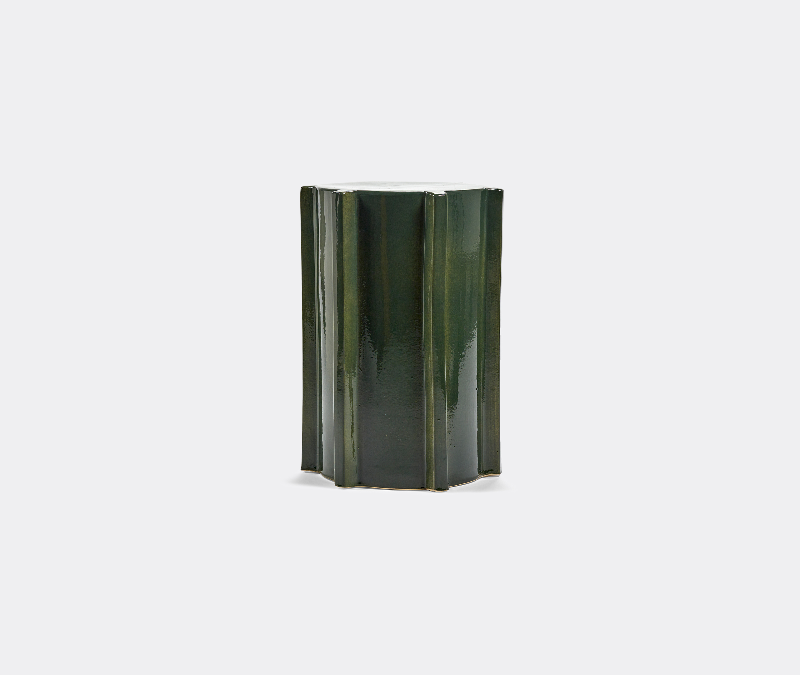 Shop Serax Tables And Consoles Dark Green Uni