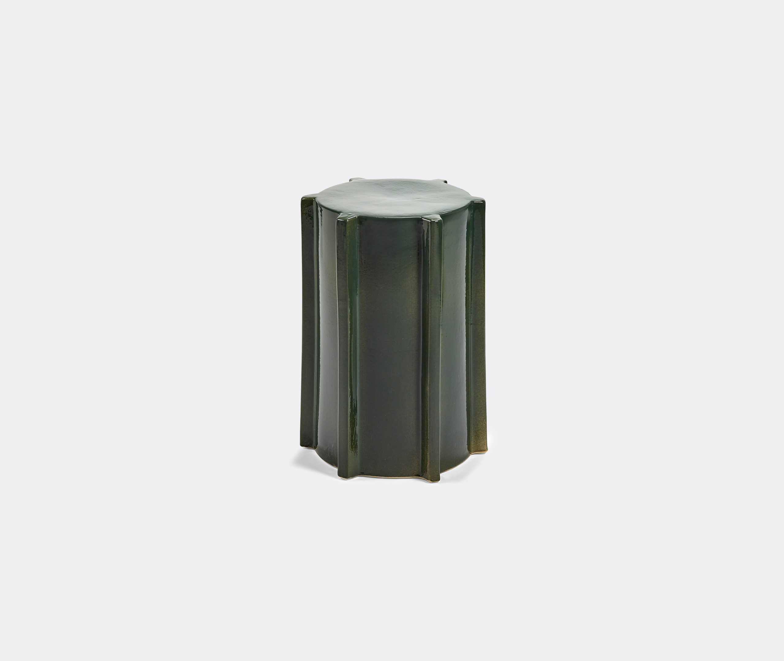 Shop Serax Tables And Consoles Dark Green Uni