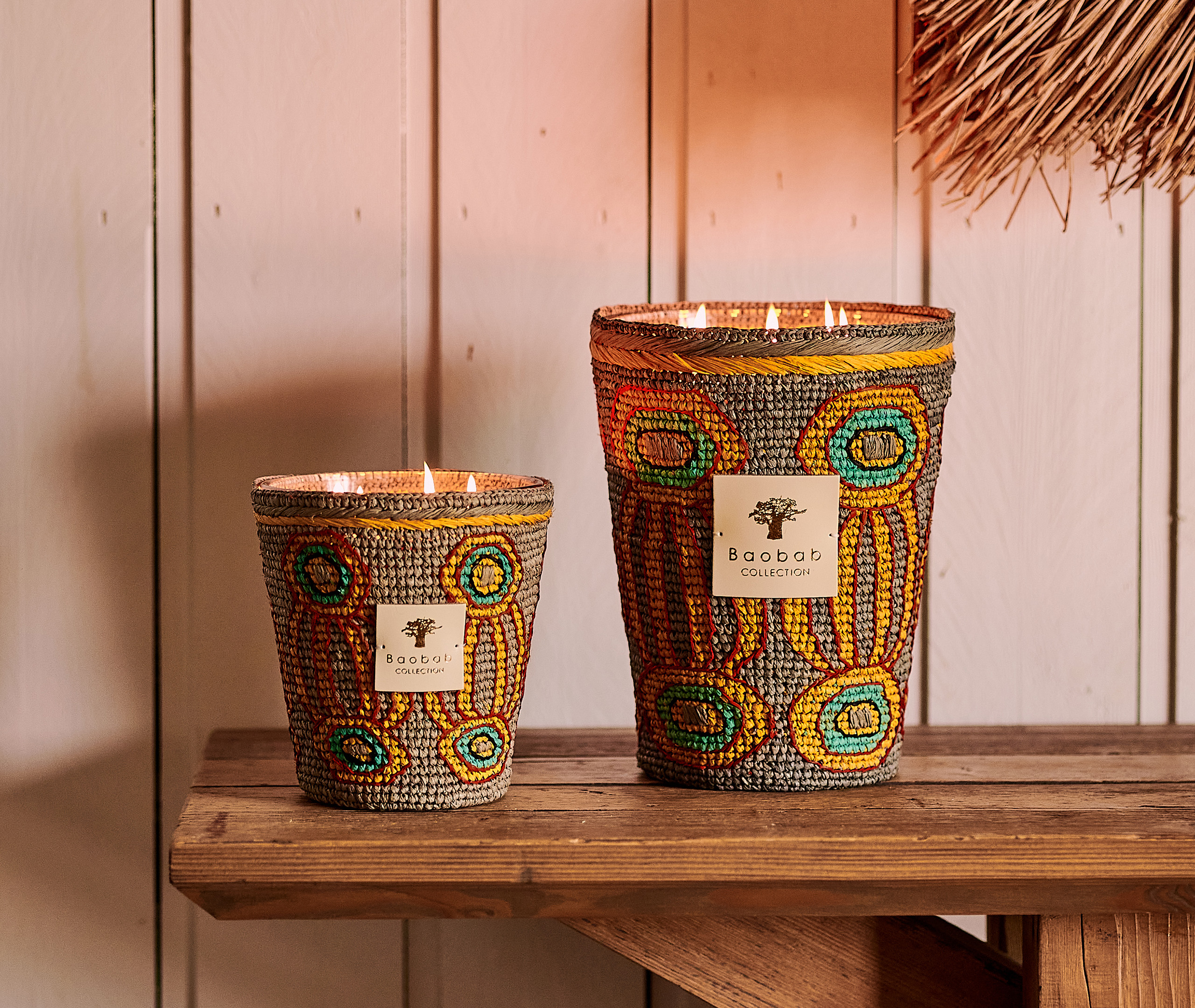 Shop Baobab Collection Candlelight And Scents Grey Uni